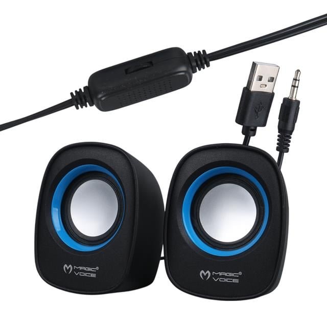 ZX182390 Magicvoice D 05a Mini 5 Watt Aux 2 C3abf Magicvoice D-05a Mini 5 Watt Aux 2.0 Multimedia 1+1 Usb Speaker - Hoparlör najmaddin.com notebook bilgisayar