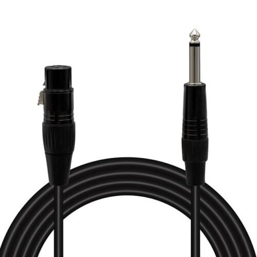 Magicvoice Ld379 Xlr Canon Dişi - 6.3 Mm Mono Erkek 1 Metre Kablo