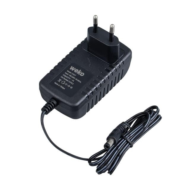 ZX184203 WEKO 21 VOLT 1 AMPER 5.52.5 UCLU KIRMI 1afd Weko 21 Volt - 1 Amper 5.5*2.5 Uçlu Priz Tipi Adaptör najmaddin.com gururla Türkiye'de üretmekteyiz. Ülkemize olan bağlılığımız ve kalitemize duyduğumuz güvenle