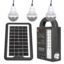 Powermaster Gd-999 Lamba + Powerbank + Işıldak Solar Aydınlatma Seti