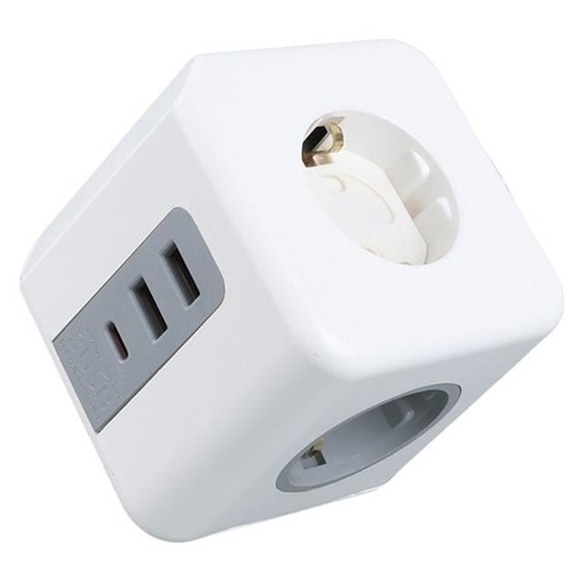 ZX184948 VEA VE 23089 3LU 2X USB 1X TYPE C COCUK 0445 Vea Ve-23089 2x Usb 1x Type-c 3'lü Çocuk Ve Termal Korumalı Grup Priz najmaddin.com cihazlarınızı ve çocuklarınızı korumak için özel olarak geliştirilmiştir. 3 güç çıkışı ve 2 USB ile 1 Type-C bağlantı noktası sunan bu priz