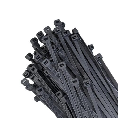 Powermaster 37 Cm 3.6 Mm Siyah Kablo Bağı (100'lü Paket)