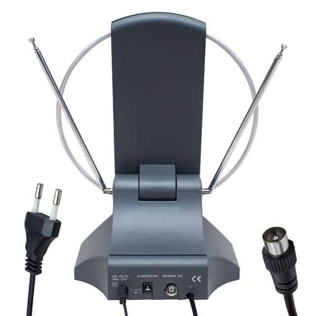 ZX195246 POWERMASTER DT 101 UHF VHF RENKLI ELEKTR 99c4 Powermaster Uhf-vhf Renkli Elektrikli Tv & Fm Üstü Anten Dt-101 najmaddin.com televizyon alıcısının sinyali alabilmesi için kullanılan bir anten çeşididir. Televizyonunuzda daha iyi görüntü kalitesi ve daha fazla kanal alabilmek için tv üstü anten kullanabilirsiniz.Teknik Detaylar:Tanım : Elektrikli Renkli Televizyon AnteniYüksek Çekim GücüYüzey montaj teknolojisini bünyesinde barındıran düşük gürültülü