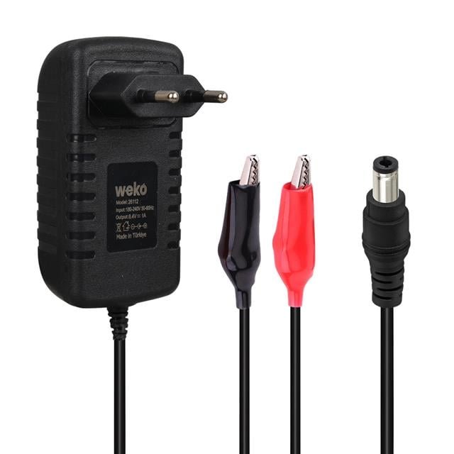 ZX197791 Sunup Soguk Ve Sicak Tutan Cift Tarafl B Bb63 Weko 8.4 Volt - 1 Amper 5.5x2.5 Uçlu + Krokodil Aparatlı Yerli Üretim Akü Şarj Cihazı najmaddin.com Weko 8.4 Volt - 1 Amper 5.5x2.5 Uçlu + Krokodil Aparatlı Yerli Üretim Akü Şarj Cihazı