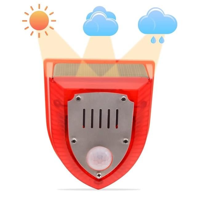 ZX222887 Powermaster Pm 26953 Dc 5v Solar Sesli 2 499e Powermaster Pm-26953 Köpek Silah Sesli Hayvan Kovucu Alarm Cihazı Hareket Sensörlü Solar Panelli najmaddin.com bahçe ve açık alanlarınızı hayvanlardan korumak için geliştirilmiş etkili bir çözümdür. 90dB speaker ile güçlü ses çıkışı sağlar. gece ve hareket sensörlü çalışma özelliği ile enerji tasarrufu sağlar. ses ve kırmızı flaş uyarısı verir. Duvar veya tahtaya sabitleme braketi ile kolay montaj imkanı sunar. 1200mAh dahili lityum bataryası ile uzun süreli kullanım sağlar. ABS malzemeden üretilmiş dayanıklı gövde yapısına sahiptir. Teknik Detaylar:Marka Model: PowerMaster PM-26953Ses Özellikleri:Ses Şiddeti: 90dBKöpek Silah SesiKırmızı Flaş LEDFiziksel Özellikler:PIR Sensör: 8 Metre MaxBoyutlar: 90x78x51mmABS MalzemeDuvar/Tahta Sabitleme BraketiGüç Sistemi:Batarya: 1200mAh LityumŞarj Girişi: 5.5x2.5mm DC 5VSolar PanelKullanım Modları:Mod 1: 24 saat hareket sensörlü ses + kırmızı flaşMod 2: Gece hareket sensörlü ses + kırmızı flaşMod 3: Gece her 5 dakikada bir ses + kırmızı flaş Neden Tercih Etmelisiniz?:Hareket Algılama: 8 Metre yakında olan her hareketi algılar ve tetikler.Enerji Tasarrufu: Sadece gece çalışma özelliği.Kolay Kurulum: Duvar/Tahta sabitleme braketi.Çok Modlu: 3 farklı zaman aralığı seçeneği.Uzun Ömürlü: 1200mAh lityum batarya.Dayanıklı Yapı: ABS malzeme gövde.Güvenli Şarj: 5V DC şarj girişi. Kullanım İpuçları:Kullanmadan önce cihazı 1 gün boyunca şarj edin.Paket içeriğindeki şarj kablosunu kullanın.Duvar veya tahtaya sabitleme braketini kullanın.Mod seçimini ihtiyacınıza göre ayarlayın.Batarya durumunu düzenli kontrol edin. Kullanım Alanları:Ev BahçeleriÇiçek TarhlarıSebze BahçeleriÇim AlanlarıÇiftliklerBağ ve Bahçeler