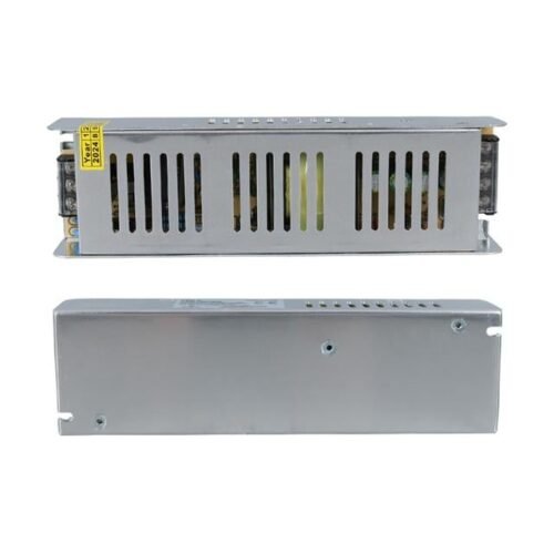 Ledx Aln-m12165s 12 Volt 16.5 Amper 200 Watt Slim Metal Kasa Adaptör 200x60x40mm