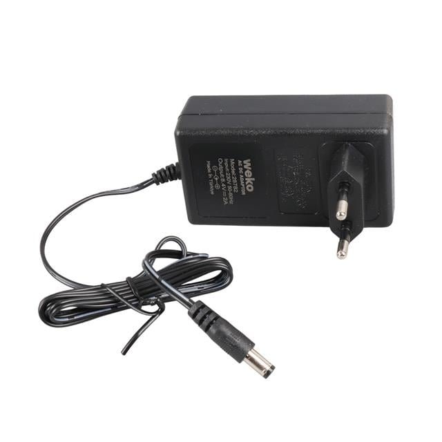 ZX225338 Weko 8.4 Volt 2 Amper Yerli Uretim Pri 3ff 1b Weko 8.4 Volt - 2 Amper 5.5x2.5mm Uçlu Priz Tip Kırmızı Yeşil Ledli Yerli Üretim Akü Şarj Adaptörü najmaddin.com gururla Türkiye'de üretmekteyiz. Ülkemize olan bağlılığımız ve kalitemize duyduğumuz güvenle