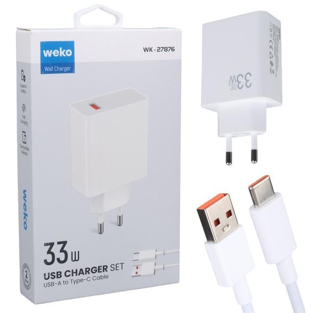 ZX225734 Weko Wk 27876 M11 33w Turbo Usb Sarj B 19e4 4 Weko Wk-27876 M11 Beyaz 33 Watt Turbo Usb Şarj Başlık Adaptörü + Type-c Kablo najmaddin.com Weko Wk-27876 M11 Beyaz 33 Watt Turbo Usb Şarj Başlık Adaptörü + Type-c Kablo