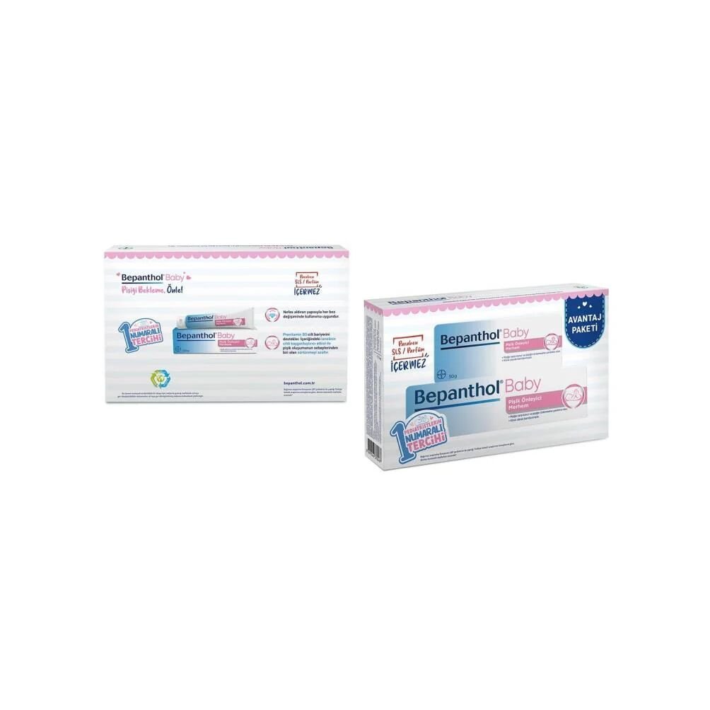 Bepanthol Baby Pisik Kremi Avantaj Paketi 100 Gr 50 Gr 262723 700x700 Bepanthol Baby Pişik Kremi Avantaj Paketi 100 Gr + 50 Gr najmaddin.com özellikle bez kullanımına bağlı olarak pişik oluşumuna yatkındır.Bepanthol Pişik Önleyici Merhem 100+50 ml