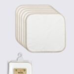 Bistyle Organik 28x28 6'Lı Penye Mendil 90103 Ekru