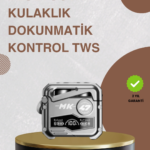 Bluetooth 5.0 Kulak İçi Kablosuz Kulaklık – Dokunmatik Kontrol