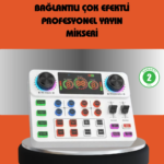 Bluetooth Bağlantılı Karaoke ve Yayın Ses Kontrol Ünitesi