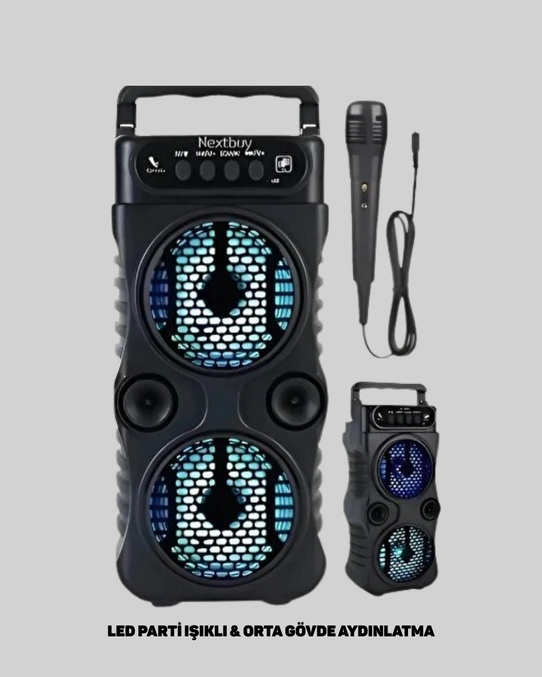Bluetooth Baglantili Led Isikli Tasinabilir Hoparlor 1200 Mah Sarjli Fm Radyolu 271993286 Sw1080sh1350 700x875 Bluetooth Bağlantılı LED Işıklı Taşınabilir Hoparlör – 1200 mAh Şarjlı, FM Radyolu najmaddin.com FM Radyolu
