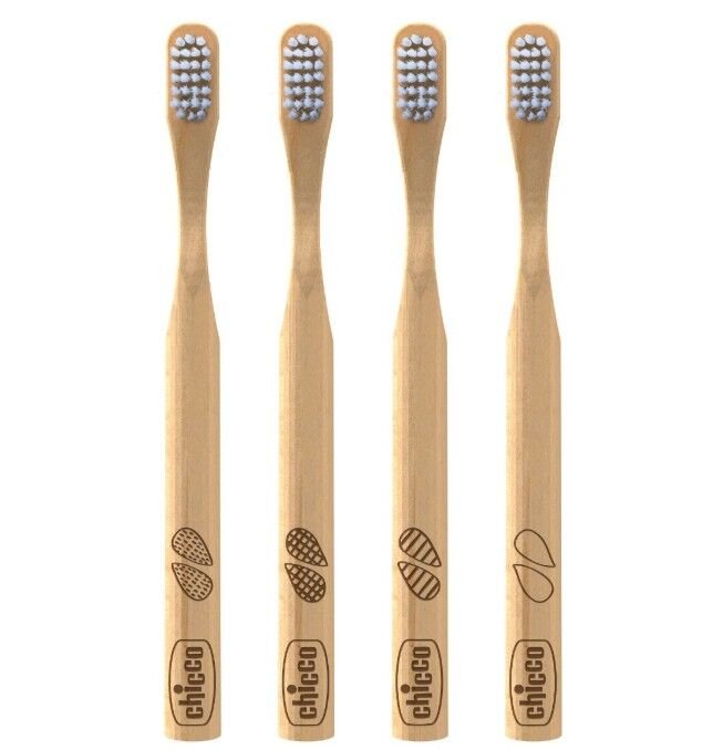 Chicco Bamboo Dis Fircasi 3 Yas 258529 Chicco Bamboo Diş Fırçası 3+ Yaş najmaddin.com tamamen biyolojik olarak parçalanabilir
