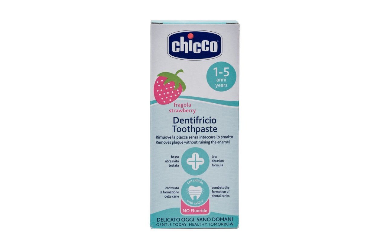 Chicco Cilekli Dis Macunu 50ml 222352 700x438 Chicco Çilekli Diş Macunu 50ml najmaddin.com koruyucu içermez.Biyo-kullanılabilir kalsiyum içerir.Daha büyük bebekler için ideal bir tat olan çilek aroması ve kalsiyum içerir.