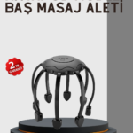 Çok Noktalı Elektrikli Kafa Masaj Cihazı 3 Modlu Rahatlatıcı Masaj