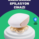 Dört Kesici Başlıklı Vücut Tıraş Cihazı Ağrısız Kullanım