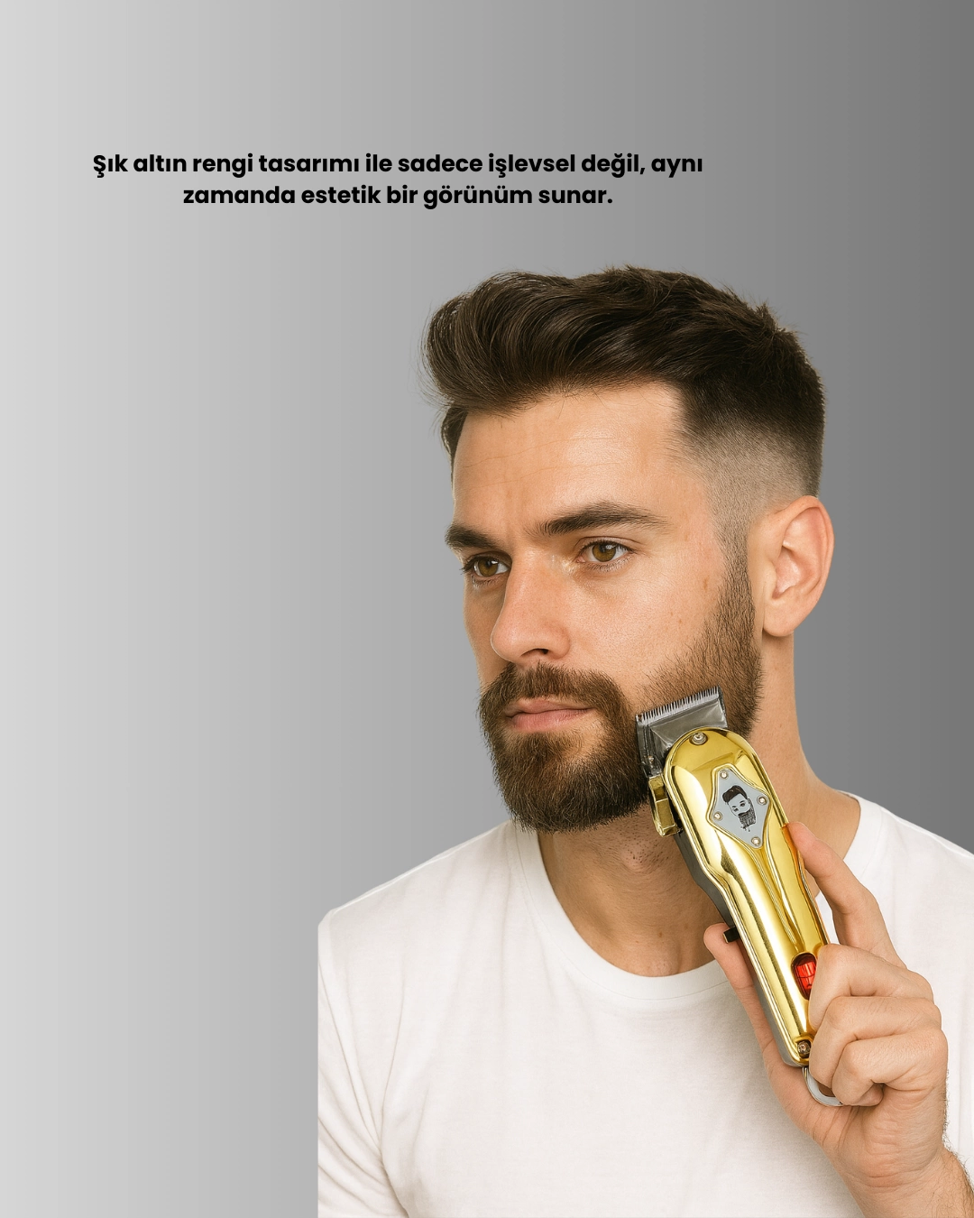 Ergonomik Tasarimli Hafif Ve Tasinabilir Profesyonel Tiras Makinesi 411529381 Sw1080sh1350 700x875 Ergonomik Tasarımlı, Hafif ve Taşınabilir Profesyonel Tıraş Makinesi najmaddin.com kişisel bakımda aradığınız her şeyi sunar. 1800 mAh bataryası ile 2.5 saatte şarj olur ve 300 dakika kullanım imkanı tanır. USB Type-C bağlantısı ile kolay şarj edilebilir