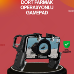 Ergonomik Tetik Tasarımlı Mobil Oyun Gamepad Tutucu
