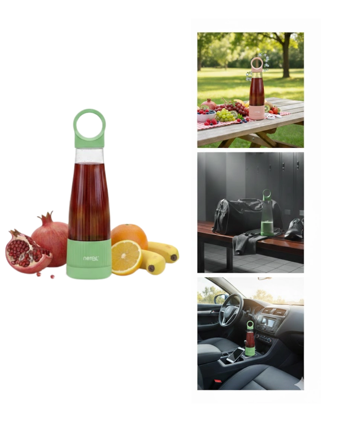 Ev Disi Kullanima Uygun Tasinabilir Smoothie Makinesi 4 88738381 Sw1080sh1350 700x875 Ev Dışı Kullanıma Uygun Taşınabilir Smoothie Makinesi najmaddin.com ofiste veya seyahat sırasında sağlıklı içecekler hazırlamaya yardımcı olur. Hafif ve ergonomik tasarımı sayesinde kullanım sırasında konfor sağlar.