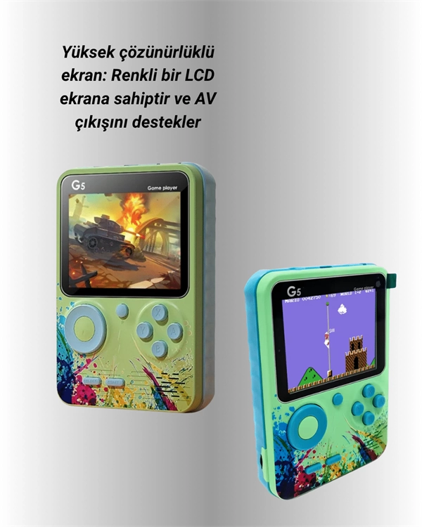 G5 Ateri 458855475 Sw600sh750 G5-Ateri najmaddin.com ergonomik tuş yerleşimi sayesinde uzun süreli kullanımda konfor sağlar. Oyunlar doğrudan cihazın hafızasına yüklü olarak geldiği için ekstra indirme
