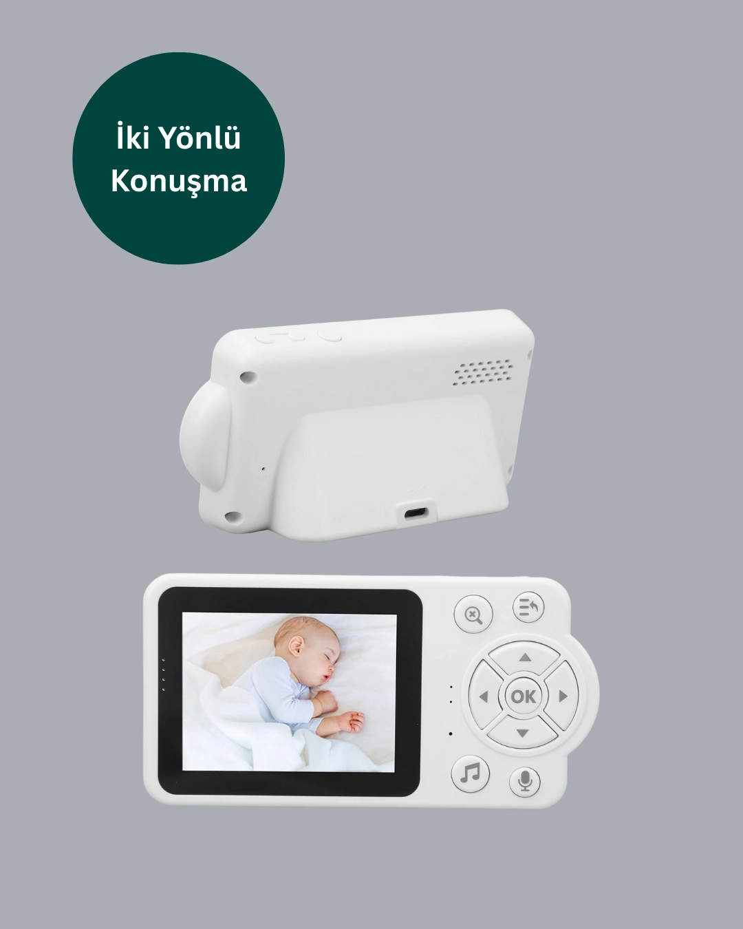 Gece Goruslu Bebek Kamerasi Ninni Ve Alarm Ozellikli 3 18368262 Sw1080sh1350 700x875 Gece Görüşlü Bebek Kamerası Ninni ve Alarm Özellikli najmaddin.com ebeveynlerin bebeğini uzaktan güvenle izlemesini sağlar. Geniş ekran