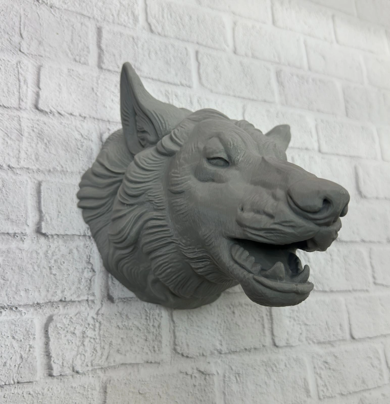 Gri Kurt Duvar Biblosu Guclu Detayli Dekoratif Tasarim 25x19 Cm 2 54809929 Sw1544sh1600 700x725 Gri Kurt Duvar Biblosu Güçlü Detaylı Dekoratif Tasarım 25x19 cm najmaddin.com Gri kurt figürlü duvar biblosu