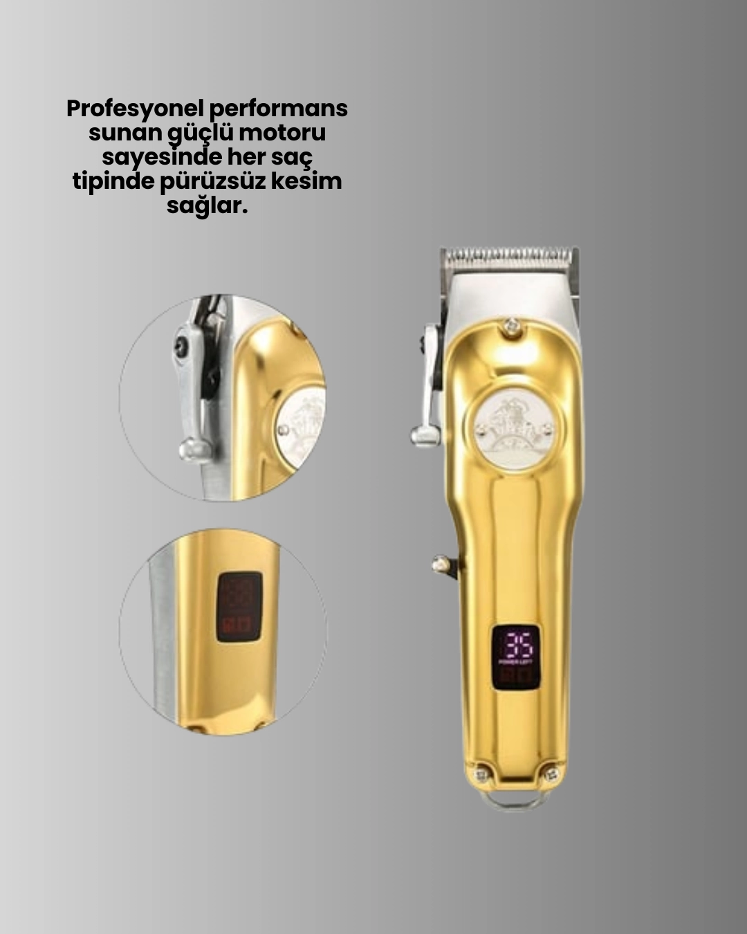 Guclu Motorlu Lcd Ekranli Sarjli Tiras Ve Sekillendirme Makinesi 476790312 Sw1080sh1350 700x875 Güçlü Motorlu LCD Ekranlı Şarjlı Tıraş ve Şekillendirme Makinesi najmaddin.com 2.5 saatlik şarj süresinden sonra 300 dakikaya kadar kullanım sağlar. LCD ekran göstergesi