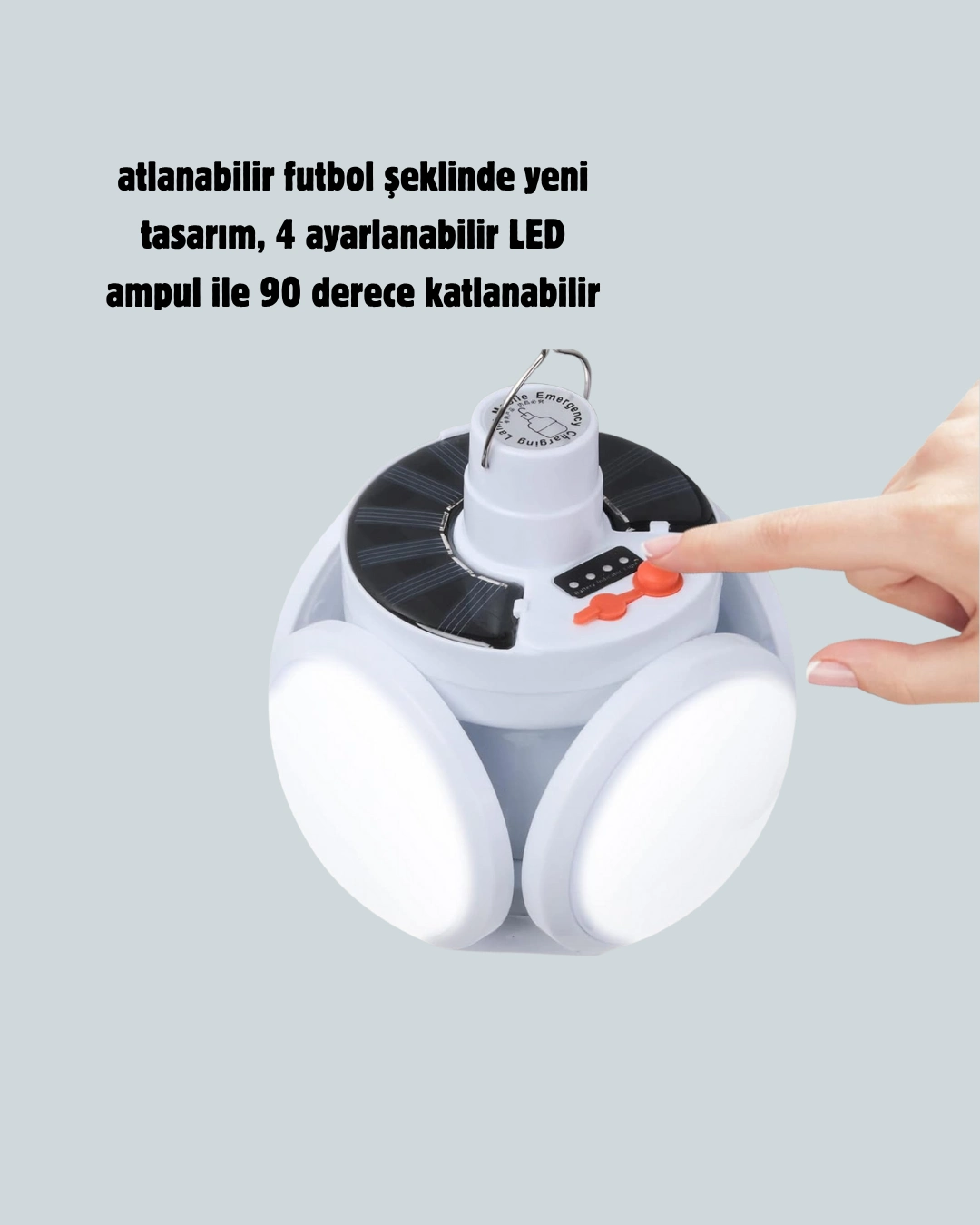 Gunes Paneliyle Sarj Olan Katlanabilir Led Cadir Lambasi 5 Kademeli Aydinlatma 444822113 Sw1080sh1350 700x875 Güneş Paneliyle Şarj Olan Katlanabilir LED Çadır Lambası – 5 Kademeli Aydınlatma najmaddin.com Güneş Paneliyle Şarj Olan Katlanabilir LED Çadır Lambası – 5 Kademeli Aydınlatma - Görsel 4