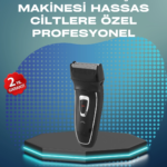 Kablosuz Kuru Tıraş Makinesi Folyo Başlıklı