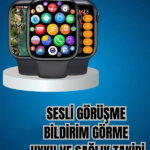 Kaliteli Akıllı Saat ve Kaliteli Bluetooth Kulaklık ANC Özelliği Uzun Pil Ömrü