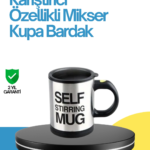 Kendi Kendini Karıştıran Termos Kupa – Pratik