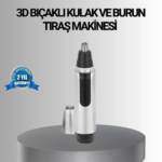 Kişisel Burun ve Kulak Tıraş Makinesi 3D Kavisli Bıçak ve Kompakt Tasarım