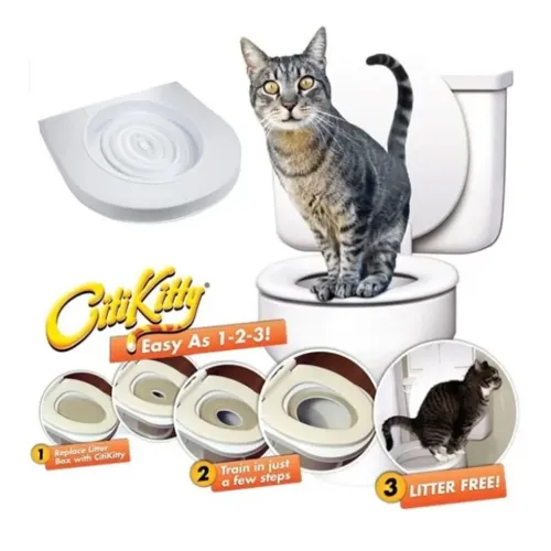 Klozet Kedi Tuvaleti 2 500x500 2 CitiKitty Klozet Kedi Tuvaleti Eğitim Seti najmaddin.com kötü kokulara ve sürekli kum masrafına kesin olarak son verin! Bu yenilikçi ve pratik set