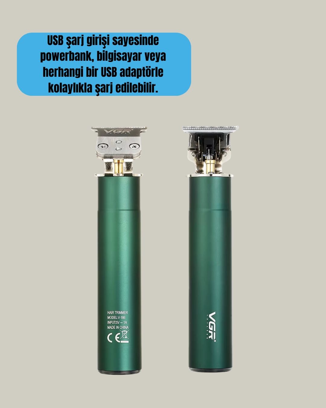 Koyu Yesil Profesyonel Metal Govdeli Sac Kesme Makinesi 460980419 Sw1080sh1350 700x875 Koyu Yeşil Profesyonel Metal Gövdeli Saç Kesme Makinesi najmaddin.com saç ve sakalı keserken pürüzsüz ve net bir sonuç elde etmenizi sağlar. IPX5 su geçirmezlik özelliği sayesinde tüm gövdesi yıkanabilir