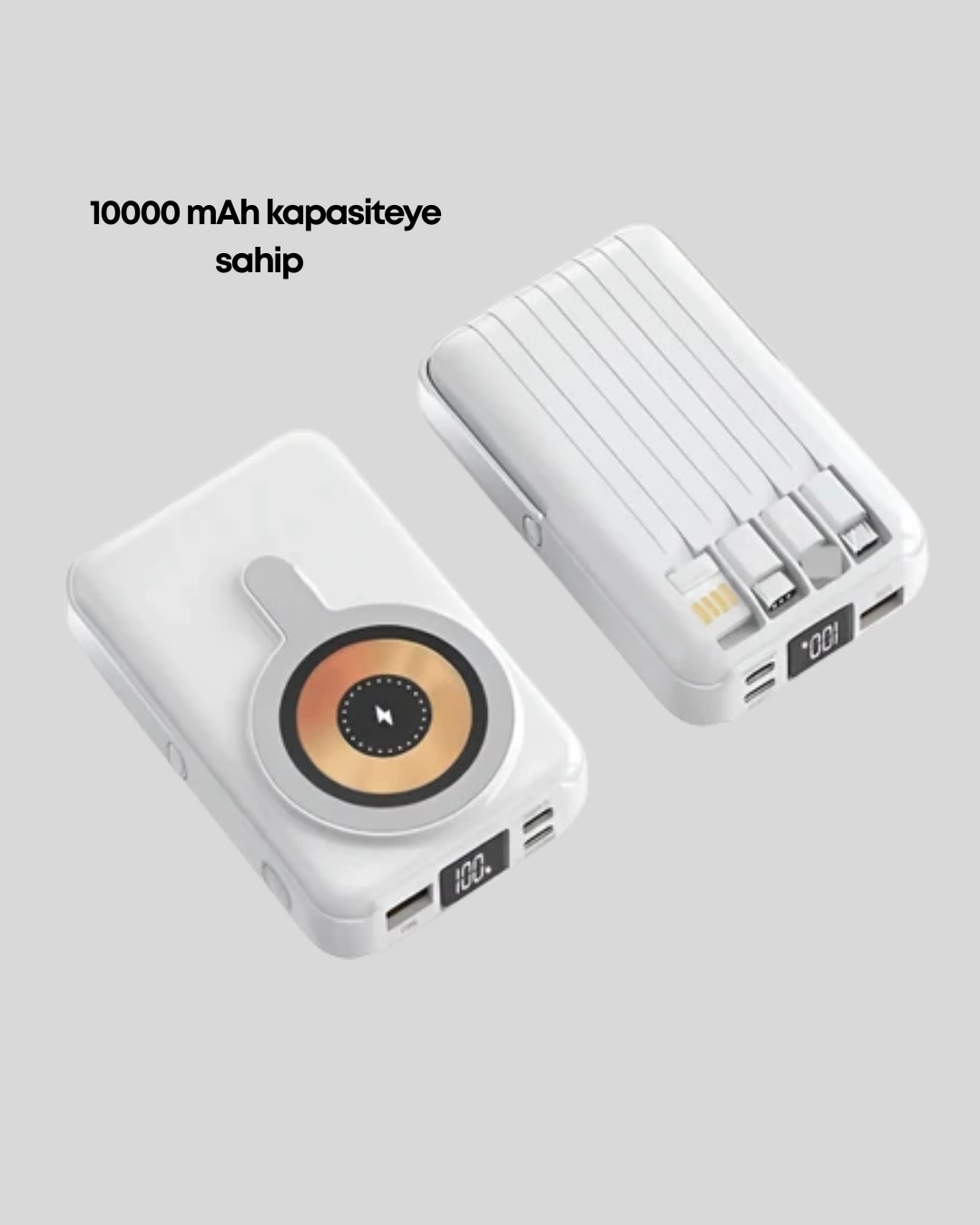 Magsafe Uyumlu Kablosuz Powerbank Hizli Sarj Ozellikli 2 87877253 Sw1080sh1350 700x875 MagSafe Uyumlu Kablosuz Powerbank Hızlı Şarj Özellikli najmaddin.com Manyetik kablosuz şarj destekli bu hızlı şarj powerbank