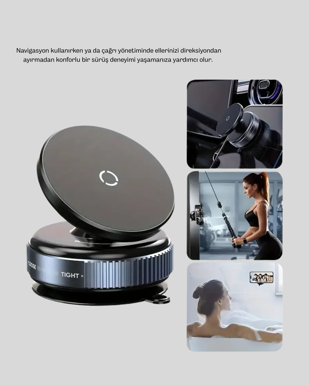 Miknatisli Arac Telefon Tutucu Vakum Teknolojili 360 Ayarlanabilir 437878371 Sw1080sh1350 700x875 Mıknatıslı Araç Telefon Tutucu Vakum Teknolojili 360° Ayarlanabilir najmaddin.com klasik vantuz sistemlerinden farklı olarak elle döndürülerek aktif edilen vakum mekanizmasına sahiptir. Bu teknoloji