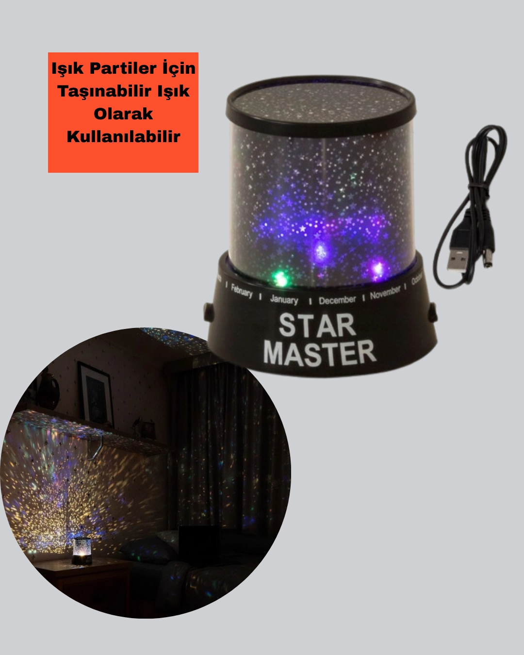 Odayi Yildizlarla Dolduran Galaxy Efektli Led Projektor Isik 2 86655821 Sw1080sh1350 700x875 Odayı Yıldızlarla Dolduran Galaxy Efektli LED Projektör Işık najmaddin.com Galaxy efektli LED yıldız projektör