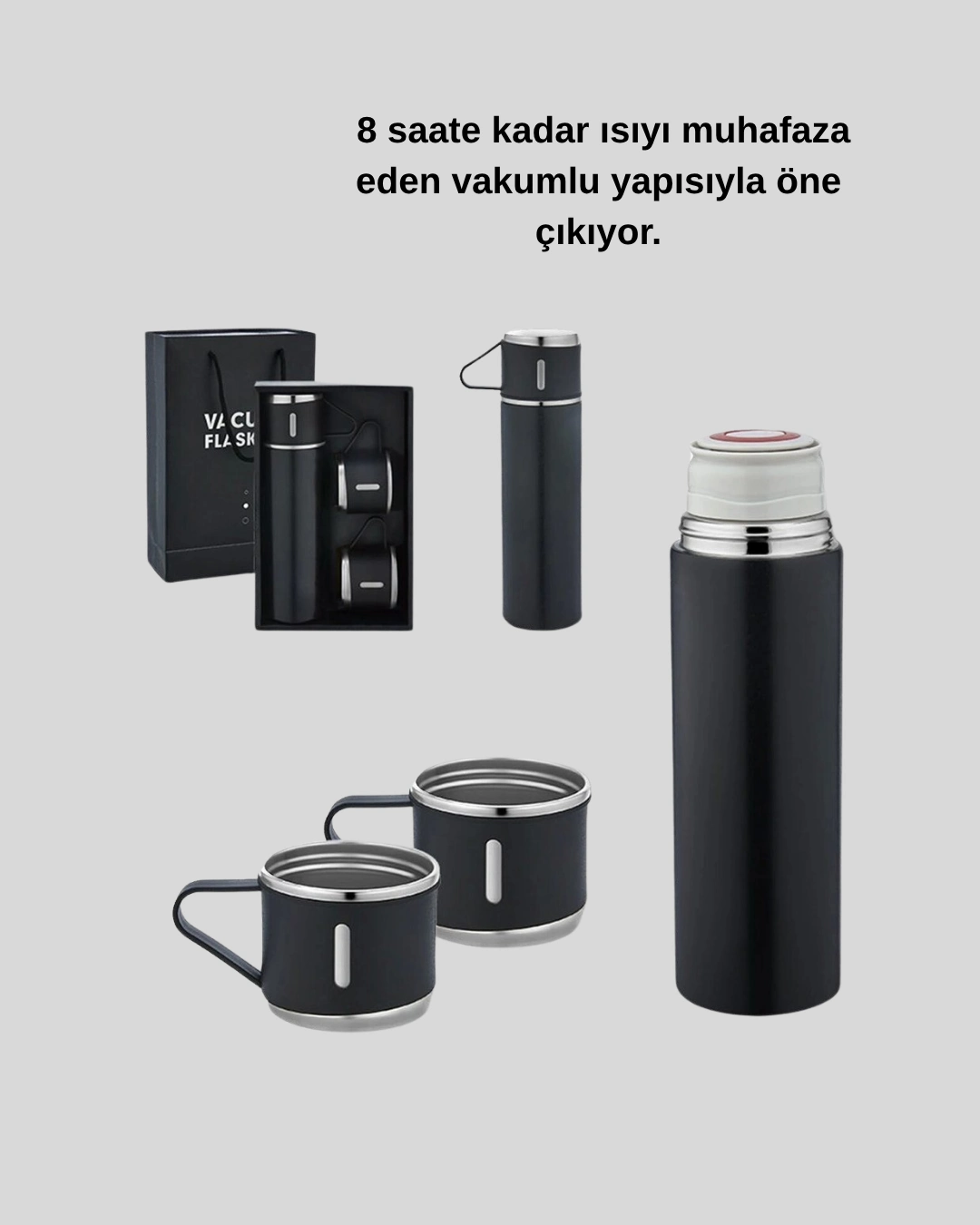 Paslanmaz Celik 500 Ml Termos Seti 8 Saat Isi Koruma Vakumlu Sizdirmaz Ve Tasinabilir 463968238 Sw1080sh1350 700x875 Paslanmaz Çelik 500 ml Termos Seti – 8 Saat Isı Koruma, Vakumlu, Sızdırmaz ve Taşınabilir najmaddin.com Günün her anında sıcak kahveniz veya soğuk içeceğiniz elinizin altında olsun! Paslanmaz Çelik 500 ml Termos Seti
