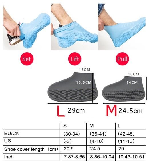 Patik2 1 Silikon Ayakkabı Kılıfı Kaymaz Su Kir Geçirmez M Beden Siyah najmaddin.com Silikon Ayakkabı Kılıfı Kaymaz Su Kir Geçirmez M Beden Siyah - Görsel 4