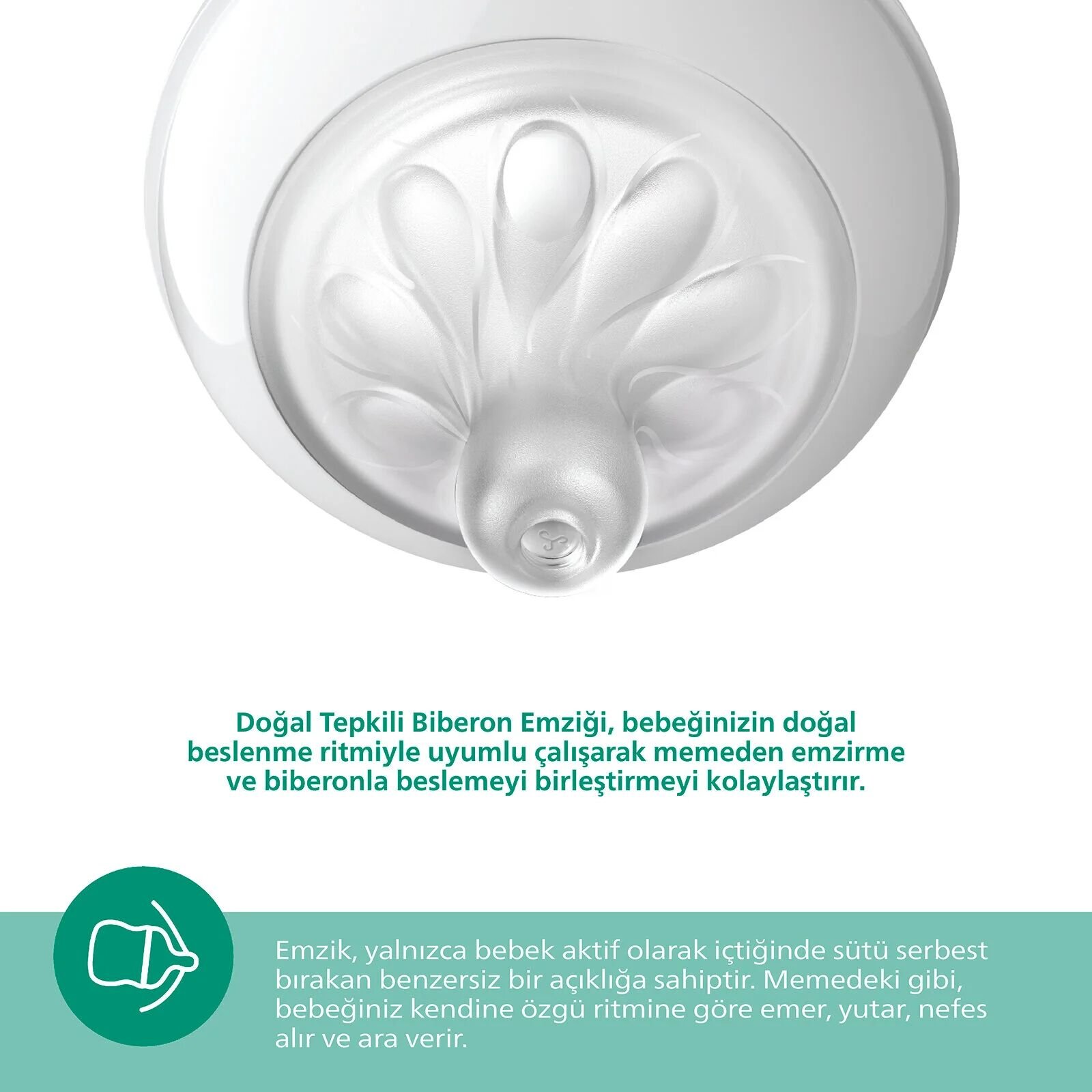 Philips Avent Dogal Tepkili Natural Response Cam Biberon 240ml 1 Ay 237669 700x700 Philips Avent Doğal Tepkili Natural Response Cam Biberon 240ml 1+ Ay najmaddin.com geniş ve memeye benzer tasarımıyla