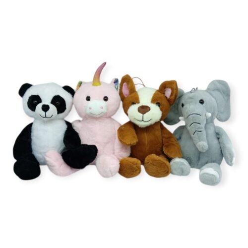 PL62905 - PELUŞ HAYVAN FİGÜR 35 CM 4 AST