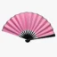 Plastik Kumaş Yelpaze 12'li Pembe