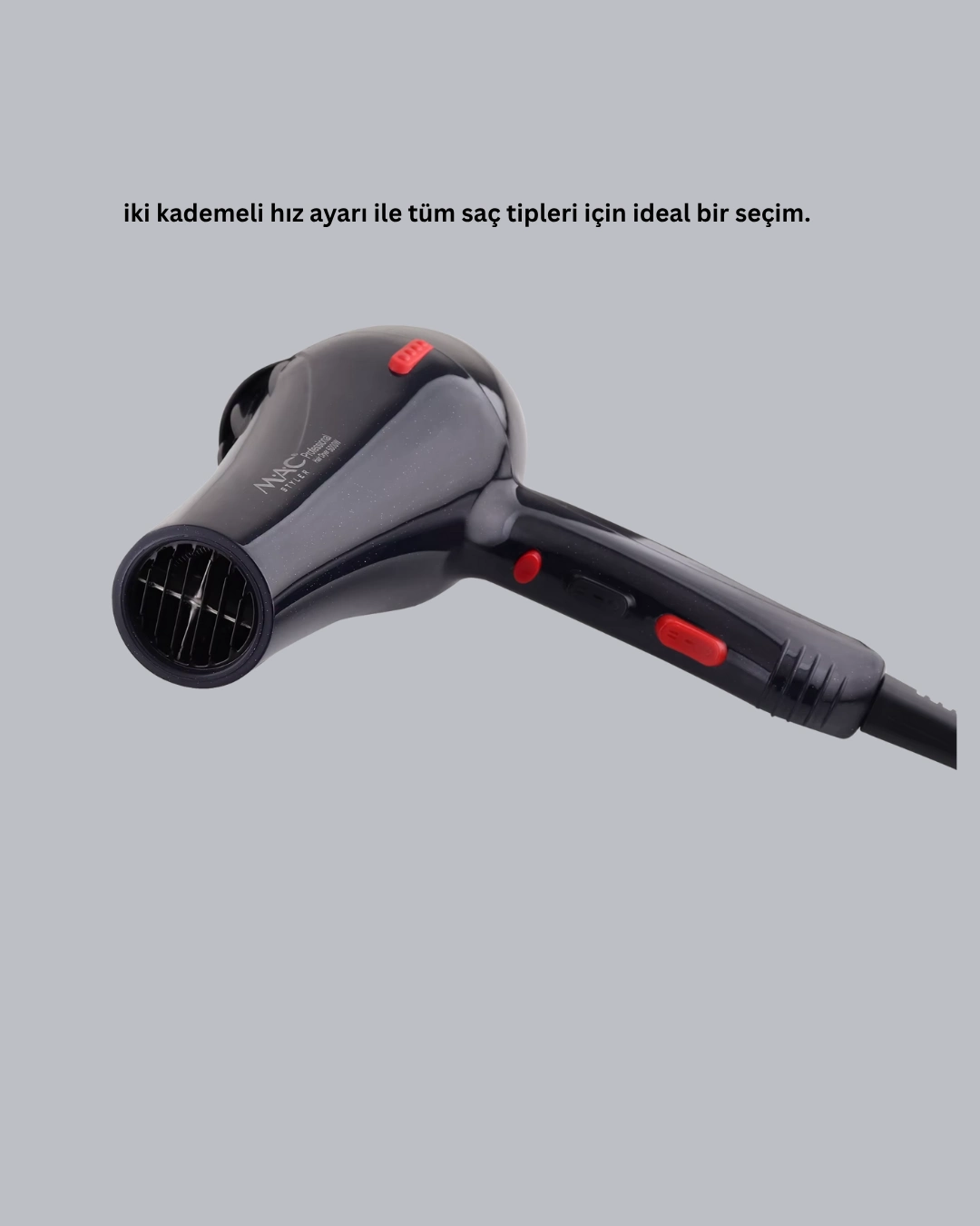 Profesyonel 2200w Fon Makinesi Soguk Sicak Uflemeli Iki Kademeli 473545886 Sw1080sh1350 700x875 Profesyonel 2200W Fön Makinesi Soğuk Sıcak Üflemeli İki Kademeli najmaddin.com taşınabilir yapısıyla sık seyahat eden kullanıcılar için de idealdir. Gövdesi yüksek kaliteli malzemelerden üretildiği için yıllar boyunca dayanıklılığını korur.Profesyonel dar ağızlı başlık aparatı sayesinde hava akışını tek noktaya odaklayarak daha etkili şekillendirme sağlar. Bu özellik özellikle düzleştirme