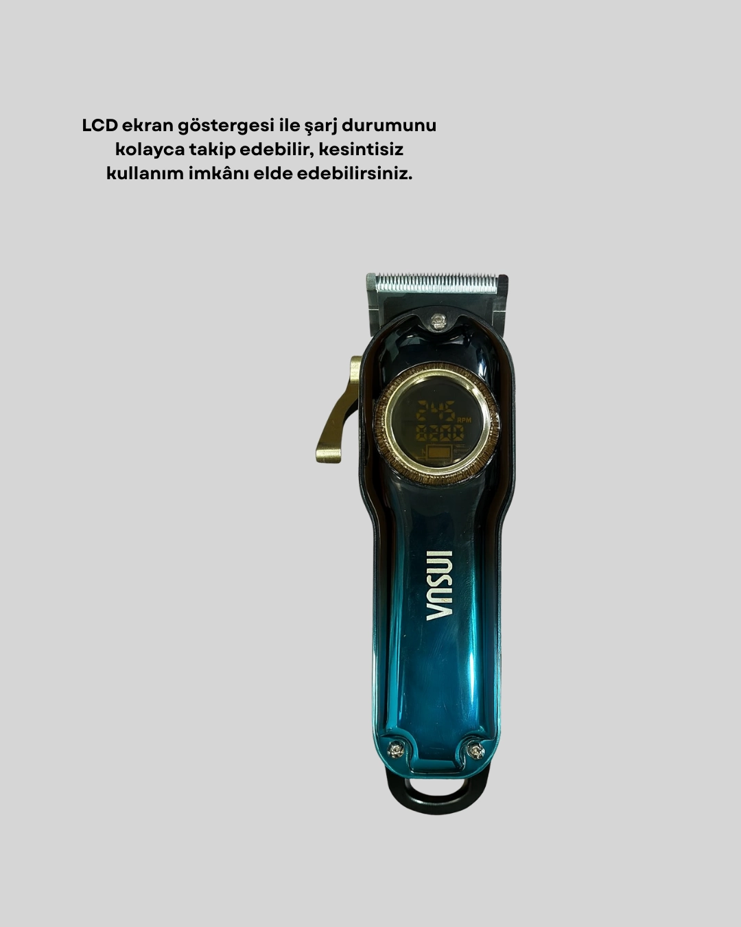 Profesyonel Sac Kesme Makinesi 2000 Mah Sarjli Lcd Ekranli 429814842 Sw1080sh1350 700x875 Profesyonel Saç Kesme Makinesi – 2000 mAh Şarjlı, LCD Ekranlı najmaddin.com güçlü performansı ve uzun pil ömrü ile öne çıkar. 2000 mAh lityum pil ile donatılmış olup