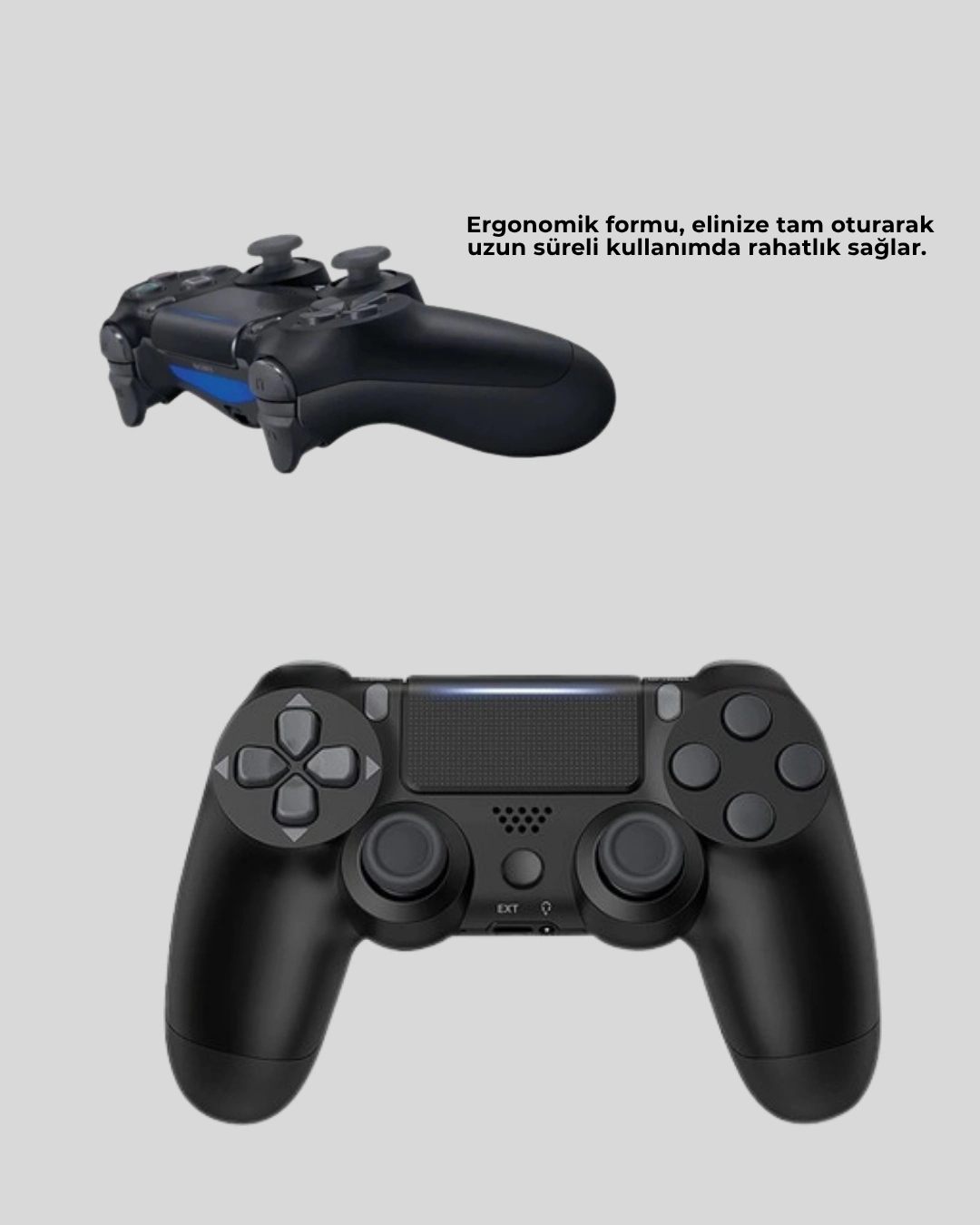 Ps4 Uyumlu Kablosuz Oyun Kolu Ergonomik Cift Titresimli 498006438 Sw1080sh1350 700x875 PS4 Uyumlu Kablosuz Oyun Kolu Ergonomik Çift Titreşimli najmaddin.com oyun içinde tüm aksiyonları hissetmenizi sağlar. Tetik çekme