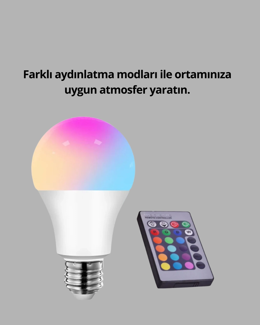 Rgb Uzaktan Kumandali Led Ampul 16 Renk A Kalite 2025 Model Orijinal 478181931 Sw1080sh1350 700x875 RGB Uzaktan Kumandalı LED Ampul 16 Renk A Kalite 2025 Model Orijinal najmaddin.com uzun ömürlü yapısı ve çevre dostu teknolojisi ile hem ekonomik hem de ekolojik bir seçenektir. 16 farklı renk ve uzaktan kumanda ile kontrol edilen aydınlatma modları