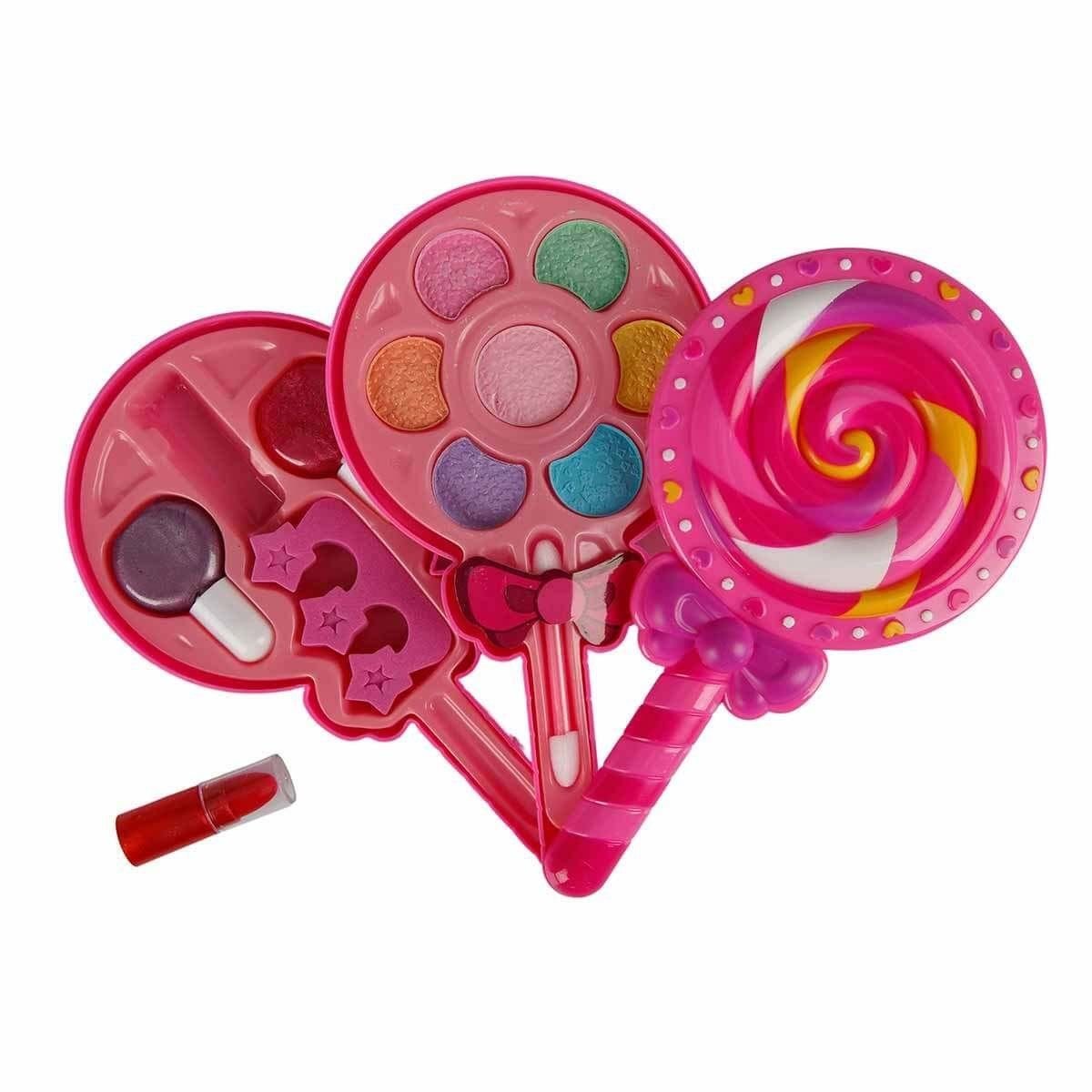 S01 2598 2 700x700 2598 Lolipop Şekilli 2 Katlı Makyaj Güzellik Seti najmaddin.com ruj