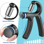 Sertlik Ayarlı El Yayı Ayarlanabilir Bilek Kas Güçlendirme Aleti 10-60 Kg