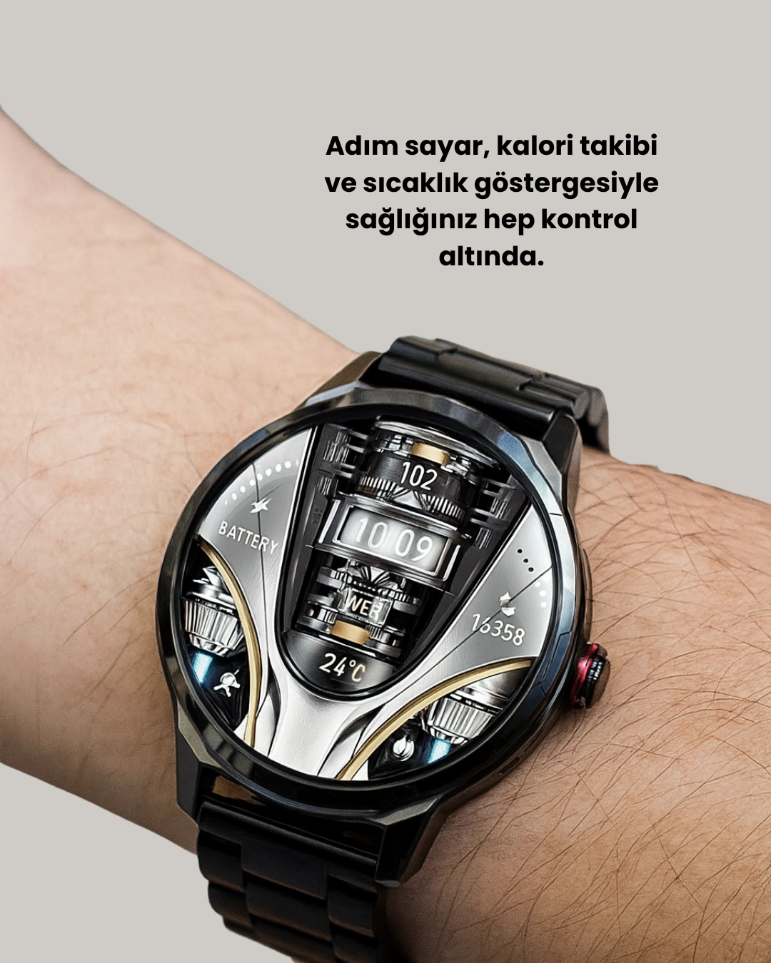 Sik Metal Kasa Ve Degistirilebilir Kordonlarla Sw80 Smartwatch 431610348 Sw1080sh1350 700x875 Şık Metal Kasa ve Değiştirilebilir Kordonlarla SW80 Smartwatch najmaddin.com tasarruf modunda ise 30 güne kadar kullanım sağlayarak sık şarj etme derdini ortadan kaldırır. Realtek çipset sayesinde enerji tüketimi minimum seviyeye indirilir